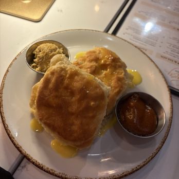 Milk & Honey - Butter Glazed Biscuits - Southern Near Me - Springfield, Virginia