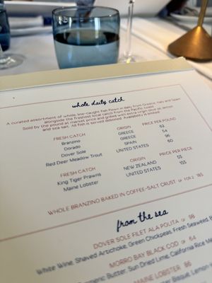 Menu photo 6 Studio Mediterranean Laguna Beach, CA