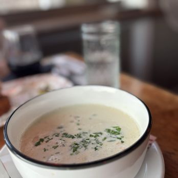 The Red Cat Kitchen - Clam chowder. - New American Near Me - Oak Bluffs, Massachusetts The Red Cat Kitchen - Clam chowder. - New American Near Me - Oak Bluffs, Massachusetts