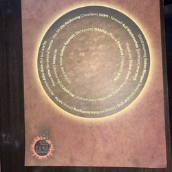 Eclipse Grillbar - Interesting Placemat