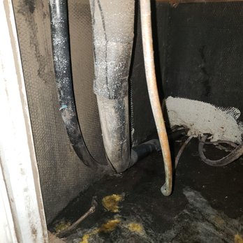 FirstKey Homes - This is the AC return Box that the maintenance representative decided to clean the coils in the AC with a hose. - Real Estate Services Near Me - Marietta, Georgia