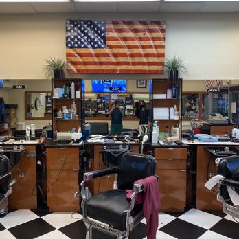 McLean Barbershop - In front of Judy's station. - Barbers Near Me - McLean, Virginia