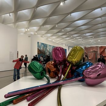 The Broad - Jeff Koons -Tulips - Art Museums Near Me - Los Angeles, California The Broad - Jeff Koons -Tulips - Art Museums Near Me - Los Angeles, California