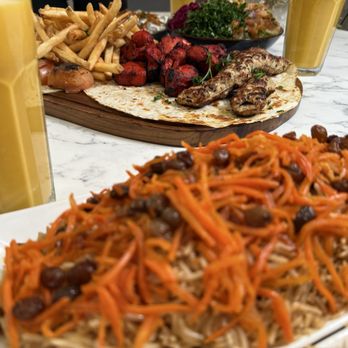 Naan Kabob - Qabli Rice NK Platter - Kebab Near Me - Toronto, Ontario