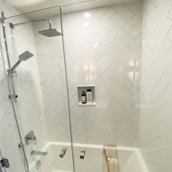Royal Contracts - a bathroom with a shower and a toilet - General Contractors Near Me Royal Contracts - a bathroom with a shower and a toilet - General Contractors Near Me