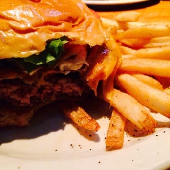 Glory Days Grill - Burger and regular fries - American Near Me - Burke, Virginia