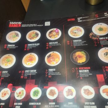 Sansotei Ramen - Menu with pictures. Very helpful - Ramen Near Me - Toronto, Ontario Sansotei Ramen - Menu with pictures. Very helpful - Ramen Near Me - Toronto, Ontario