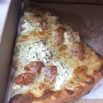 Angelo's Pizzeria - White pizza slice - Pizza Near Me - Pittsburgh, Pennsylvania Angelo's Pizzeria - White pizza slice - Pizza Near Me - Pittsburgh, Pennsylvania