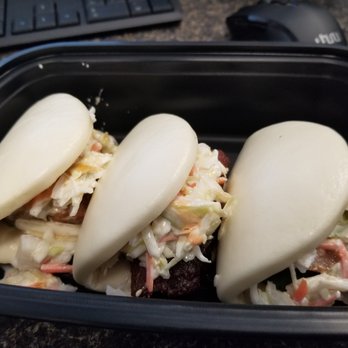 Bonchon Maple Grove - Pork belly buns!!! The pork has such an amazing smoky flavor. - Korean Near Me - Maple Grove, Minnesota