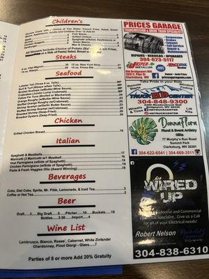 Menu photo 2 Clique Club Clarksburg, WV Menu photo 2 Clique Club Clarksburg, WV