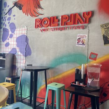 Roll Play - fun decor and vibes but seating's not the most comfortable for any longer hang outs - Vietnamese Near Me - Falls Church, Virginia Roll Play - fun decor and vibes but seating's not the most comfortable for any longer hang outs - Vietnamese Near Me - Falls Church, Virginia