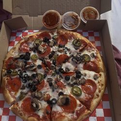 Red Baron Pizza - 4 topping pizza