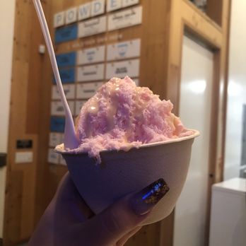 Powder - Strawberry snow with condensed milk topping - Desserts Near Me - San Francisco, California