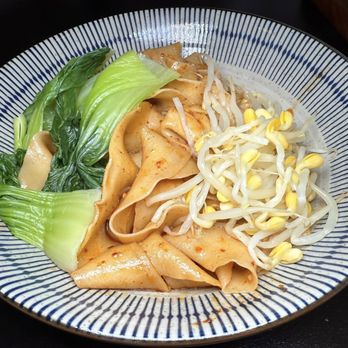 Lan Feast - Hand-Pulled Noodles with Bok Choy - Chinese Near Me - Brookline, Massachusetts