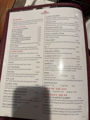 Menu photo 8 Sonoma Diner Santa Rosa, CA Menu photo 8 Sonoma Diner Santa Rosa, CA