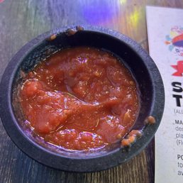 Pass on the salsa Pass on the salsa