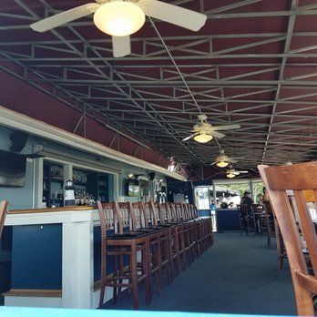 Aqua - covered patio dining area - Seafood Near Me - Clinton, Connecticut