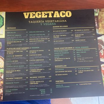 Vege Taco - Food menu Oct 2023 - Vegetarian Near Me - Ciudad de México, DIF Vege Taco - Food menu Oct 2023 - Vegetarian Near Me - Ciudad de México, DIF