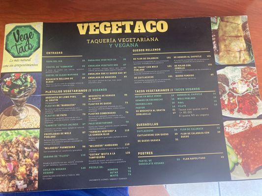 Menu photo 2 Vege Taco Ciudad de México, DIF Menu photo 2 Vege Taco Ciudad de México, DIF