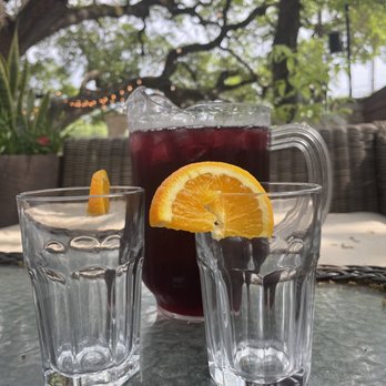 Opa! Greek Cafe - Sangria pitcher - Wine Bars Near Me - Austin, Texas Opa! Greek Cafe - Sangria pitcher - Wine Bars Near Me - Austin, Texas