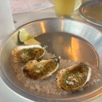 Lawrence Barbecue - The BEST grilled oysters - farm raised in Hempstead NC. - Barbeque Near Me - Cary, North Carolina