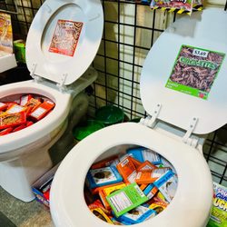 The Candy Wizard - Bugs in toilets