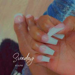 Radiance Nails N Spa - The first time I got them done