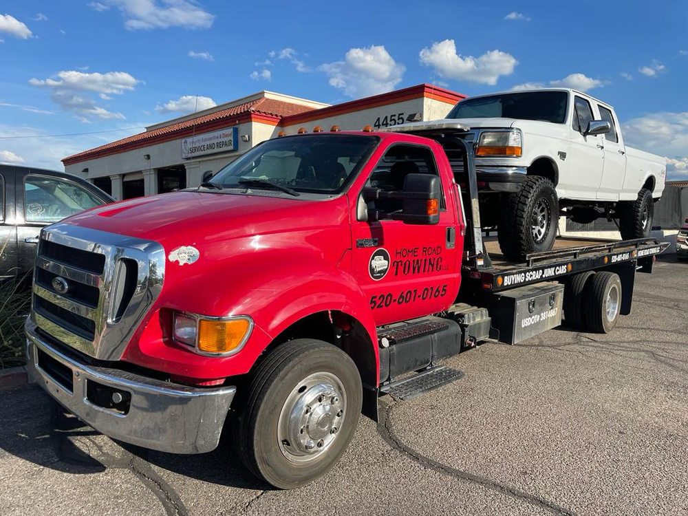 HOME ROAD TOWING 2702 E Benson Hwy, Tucson, Arizona Towing Phone