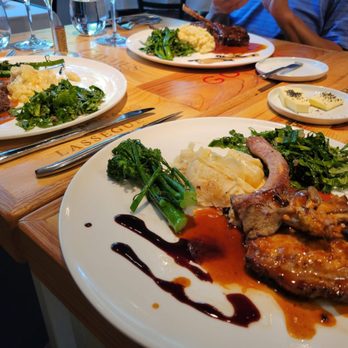 Atelier by Radex - Pork chop (forefront) - French Near Me - Denver, Colorado