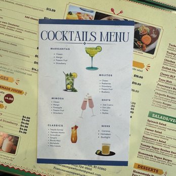 Francesca's On Pawtucket - Cocktails - American Near Me - Pawtucket, Rhode Island