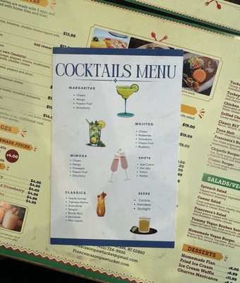 Menu photo 1 Francesca's On Pawtucket Pawtucket, RI