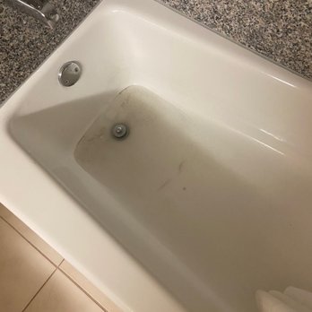 Circus Circus - Clogged bath tub with dirty water - Hotels Near Me - Las Vegas, Nevada