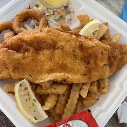 Provolone's Italian Kitchen - Fried Haddock Plate