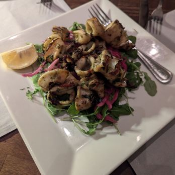 Piccante - Calamari marinated in pesto - Italian Near Me - Brooklyn, New York