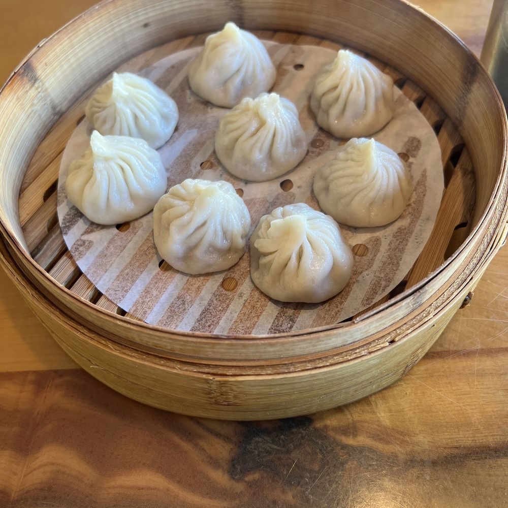 Noodle St - Chives . Shrimp . Pork Dumplings (8) - Noodles Near Me - Fullerton, California Noodle St - Chives . Shrimp . Pork Dumplings (8) - Noodles Near Me - Fullerton, California
