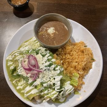 Ancestros - Chicken Enchiladas Verdes - Mexican Near Me - Long Beach, California