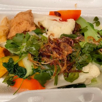 Ha Cafe - Veggie tofu noodle soup - everything but the broth - Vietnamese Near Me - Burnaby, British Columbia Ha Cafe - Veggie tofu noodle soup - everything but the broth - Vietnamese Near Me - Burnaby, British Columbia