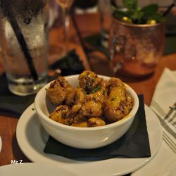 Cecelia Creole Bistro - Sweet & Spicy Alligator - fried alligator tossed in housemade chili aioli ...