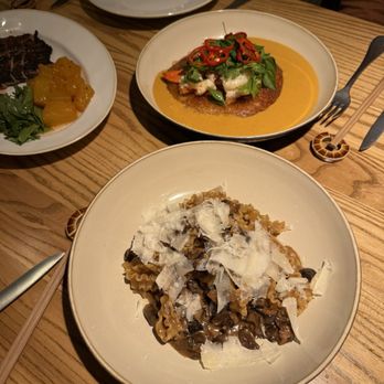 Kiko - Lobster sticky rice and mafaldine pasta - New American Near Me - New York, New York Kiko - Lobster sticky rice and mafaldine pasta - New American Near Me - New York, New York
