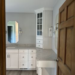 Twine in Design - new MBR cabinetry / counters