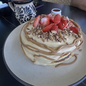 Ahuevo Cafe - Dulce de leche pancakes - Mexican Near Me - Tolleson, Arizona