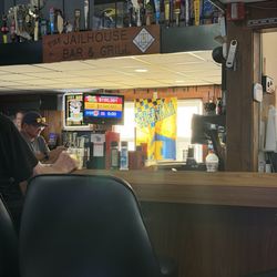 Jailhouse Bar - Above the bar