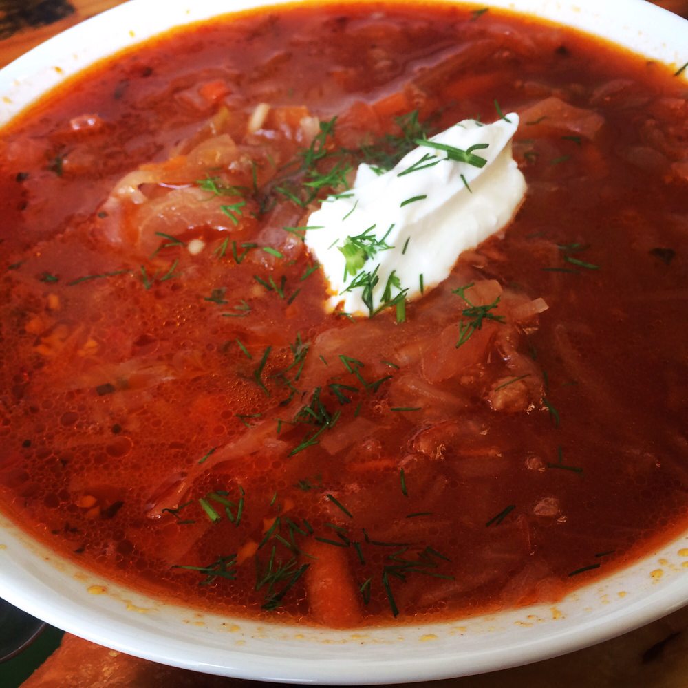 Borsch, top notch. Borsch, top notch.