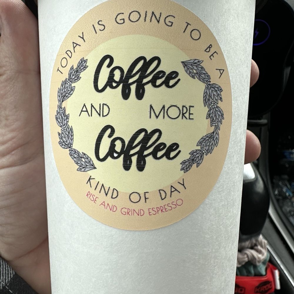 Rise and Grind Espresso - Large Spiced Chai - Food Trucks Near Me Rise and Grind Espresso - Large Spiced Chai - Food Trucks Near Me