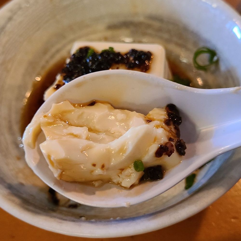 Torikyu - Tofu with black beans. Silky and refreshing - Japanese Near Me - Honolulu, Hawaii Torikyu - Tofu with black beans. Silky and refreshing - Japanese Near Me - Honolulu, Hawaii