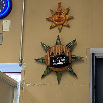 Sunshine Grill - The decor to announce the political beliefs that I'm sure some people love - Breakfast & Brunch Near Me - Edison, New Jersey Sunshine Grill - The decor to announce the political beliefs that I'm sure some people love - Breakfast & Brunch Near Me - Edison, New Jersey