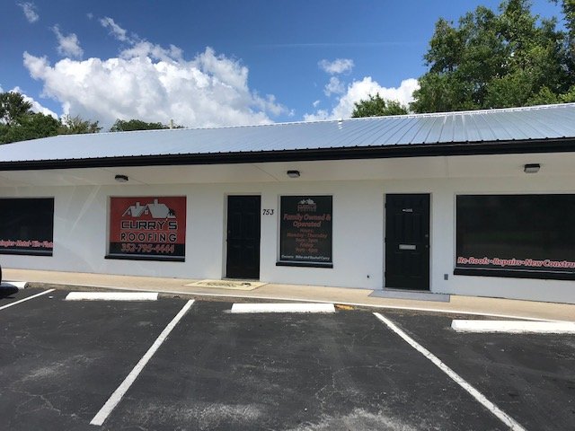 Slide of Curry's Roofing