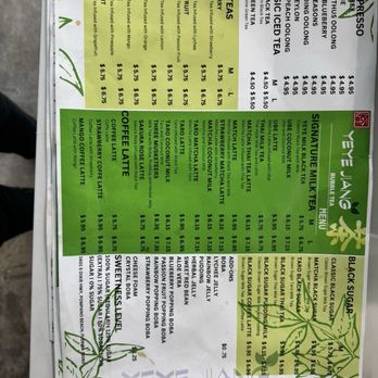 Yeye Jiang - Bubble Tea Near Me - Pompano Beach, Florida