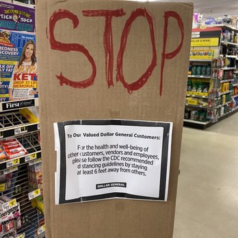 Dollar General Store - Sorry, but this cardboard sign made me chuckle - Department Stores Near Me Dollar General Store - Sorry, but this cardboard sign made me chuckle - Department Stores Near Me