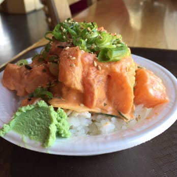 PokiNometry - Small salmon and albacore poke bowl - Japanese Near Me - Anaheim, California PokiNometry - Small salmon and albacore poke bowl - Japanese Near Me - Anaheim, California